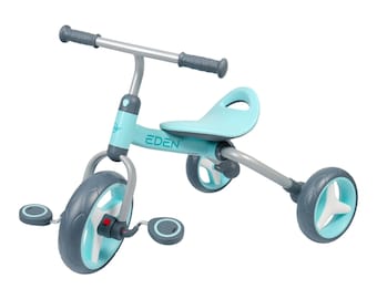 3 in 1 Tricycle for Toddlers Ages 2-5, Folding Kids Tricycle Bike with Adjustable Seat and Removable Pedal