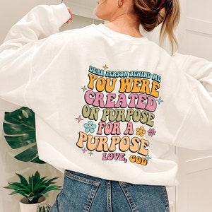 Christian Retro Bible Verse Sweatshirt Christian Jesus Apparel Religious Shirt Christian Gift Faith Based Tee Worship Christian Shirts