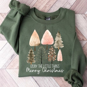 Merry Christmas Sweatshirt, Merry Christmas Sweater, Christmas Shirt, Winter Sweater Holiday Crewneck, Christmas Gift For Womens Xmas Gifts