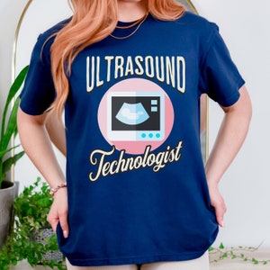 Ultrasound Tech Shirt Sonographer Tshirt Graduation Gift For Ultrasound Technologist Sonographer Tshirts Gift For Her Comfort Colors Tee