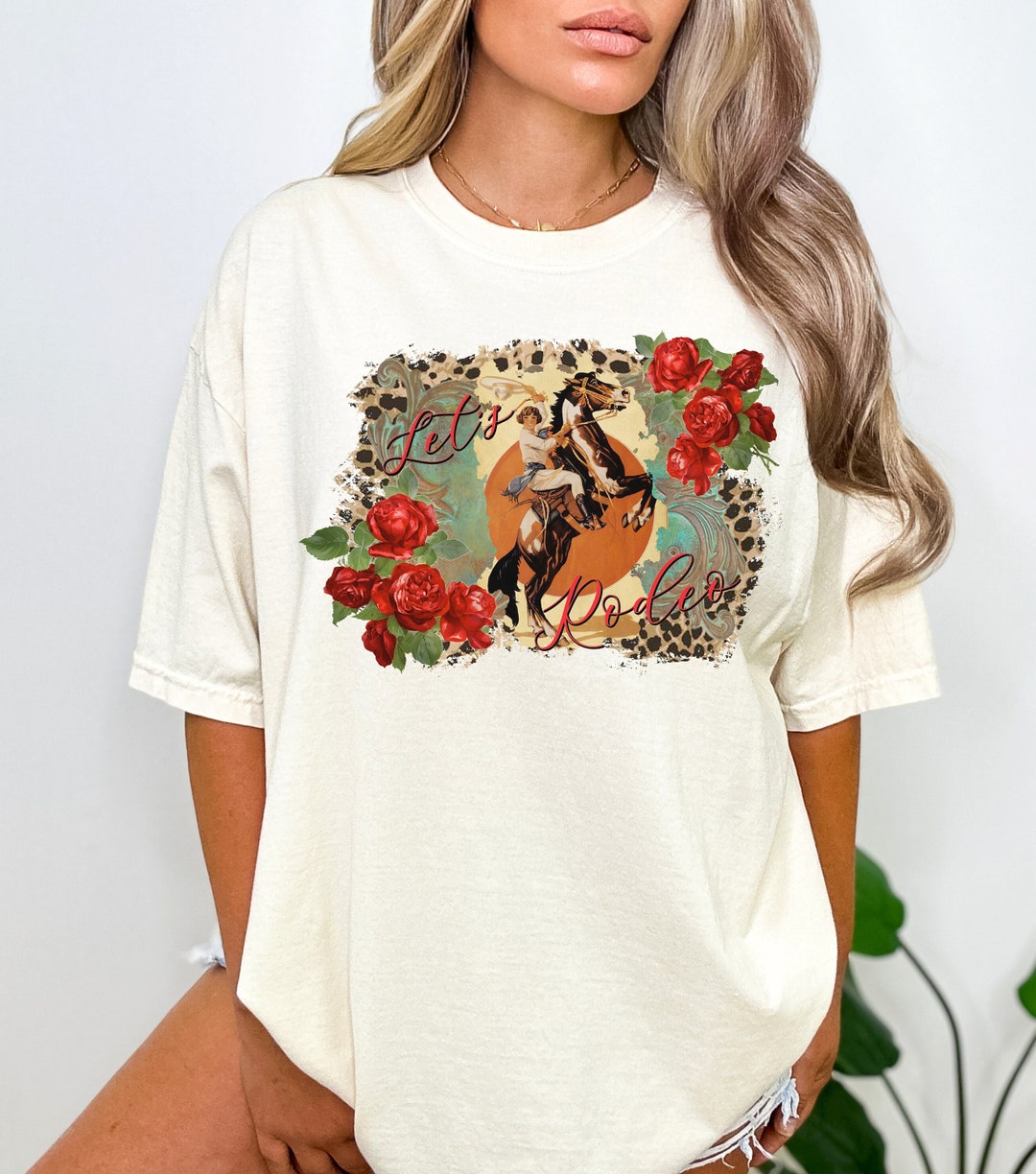 Darlin' Western Graphic Tee Vintage Cowgirl Shirt