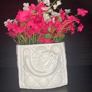 Handbag Vase With Flowers Large size LV Style