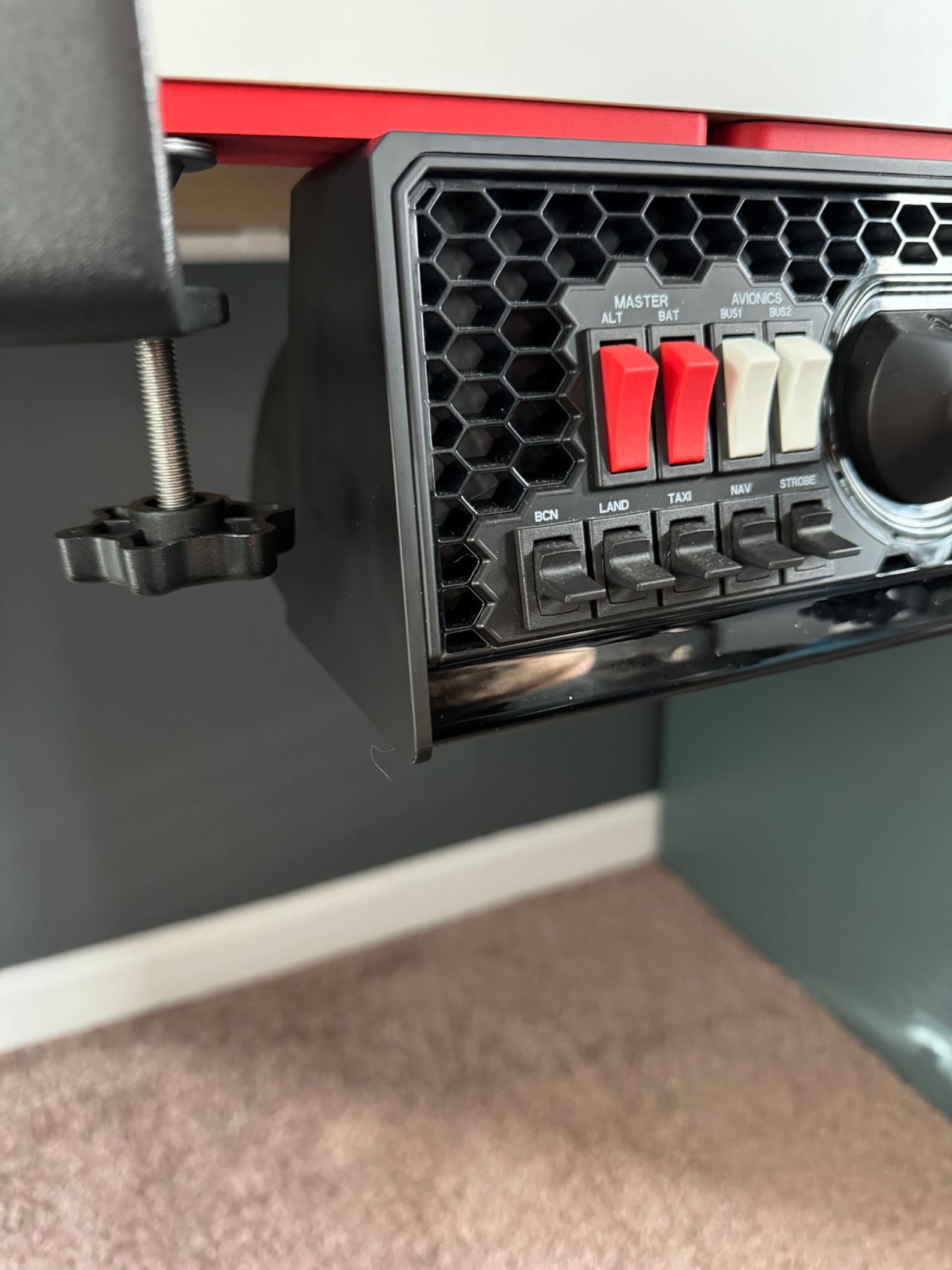 Honeycomb Alpha & Bravo Under Desk Mount - Etsy