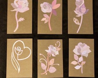 Rose Greetings Cards