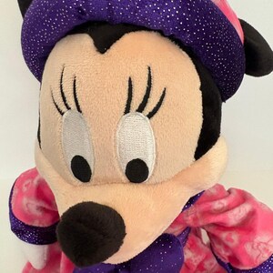 Peluche de Minnie Mouse de Disney Parks 2013 Aprendiz de brujo 12 pulgadas Nuevo con etiqueta imagen 10