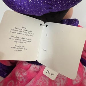 Peluche de Minnie Mouse de Disney Parks 2013 Aprendiz de brujo 12 pulgadas Nuevo con etiqueta imagen 9
