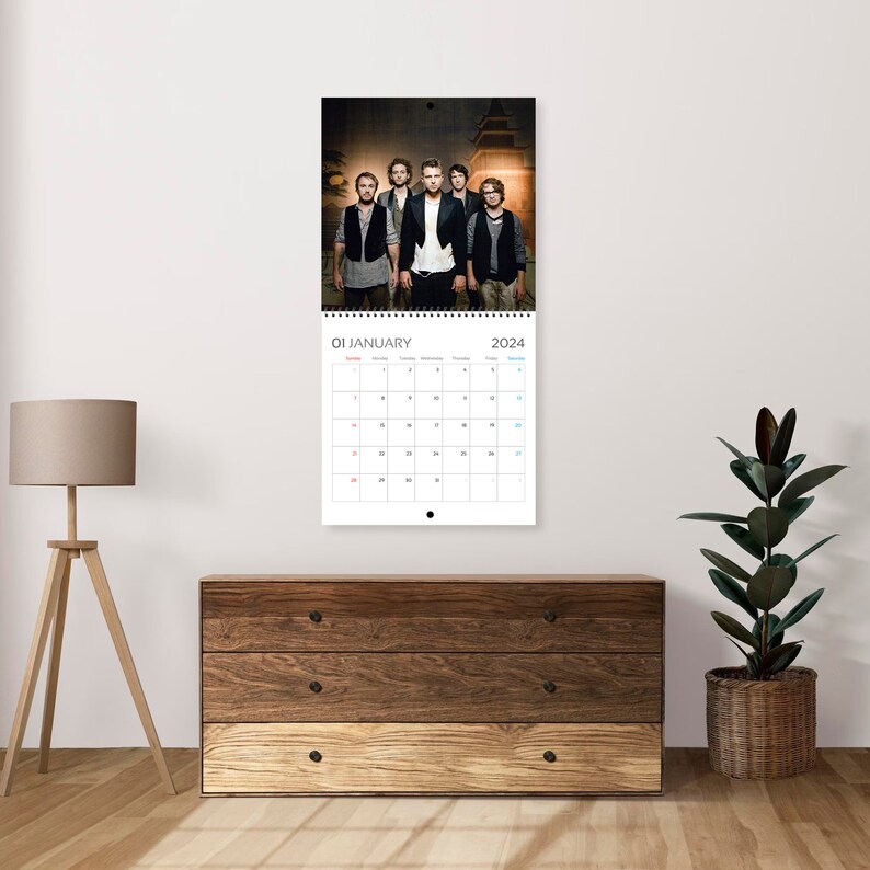 Onerepub.lic Calendar 2024 Celebrity Calendar 2024 Band Etsy