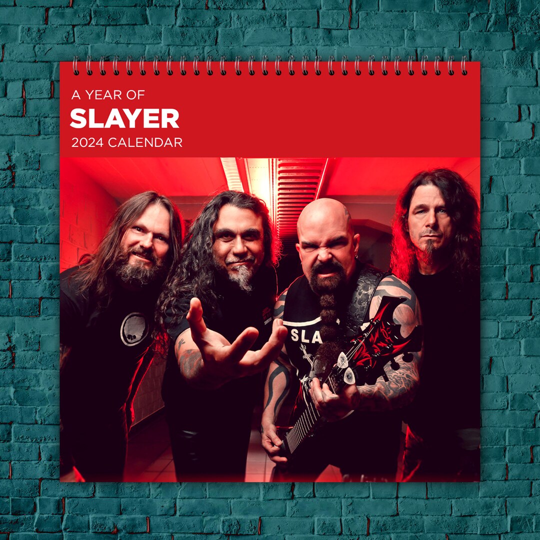 Slay.er Kalender 2024 PromiKalender 2024 BandKalender Etsy.de