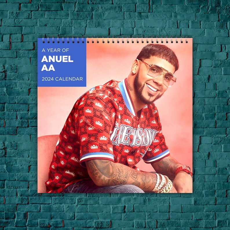 Anu.el AA Calendar 2024 Celebrity Calendar 2024 2024 Wall Etsy