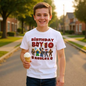 Level Up 10th Birthday T-Shirt for Boys 10th Birthday T-Shirt for Boys  Gamer 10TH Birthday T-Shirt its my birthday boy 10tshirt