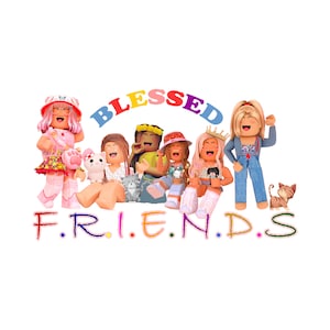 roblox gilrs png svg roblox girls friends png svg , roblox birthday gilr svg png bundle of 4 designs instant download 4 png 1 svg