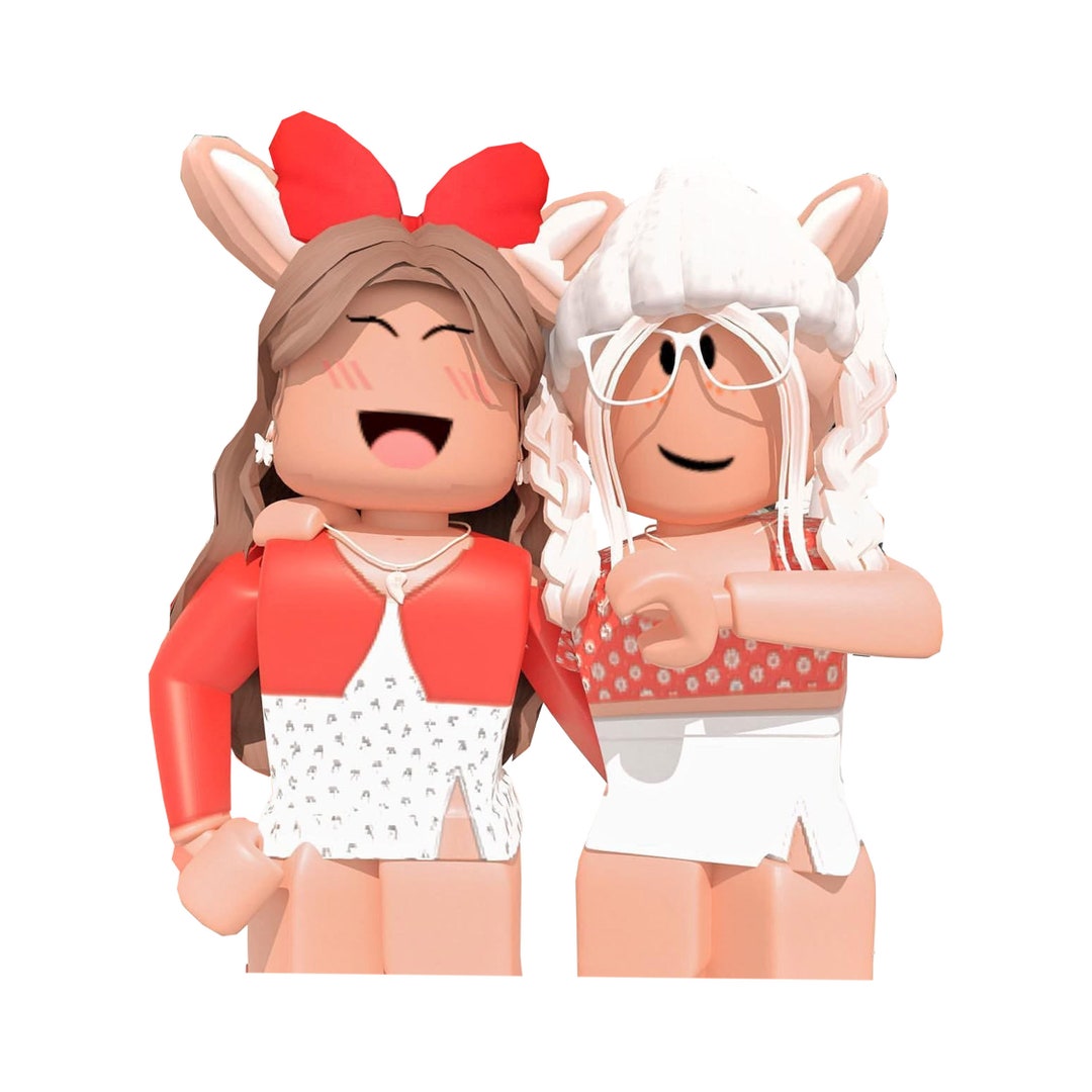 Printable Roblox Girls Clipart for Tshirt Tumblers Birthday and More Etsy