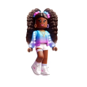 black Roblox girls png,Roblox girls sublimation png Roblox 5 designs digital roblox girls clipart printable Roblox girls png/svg n/a .