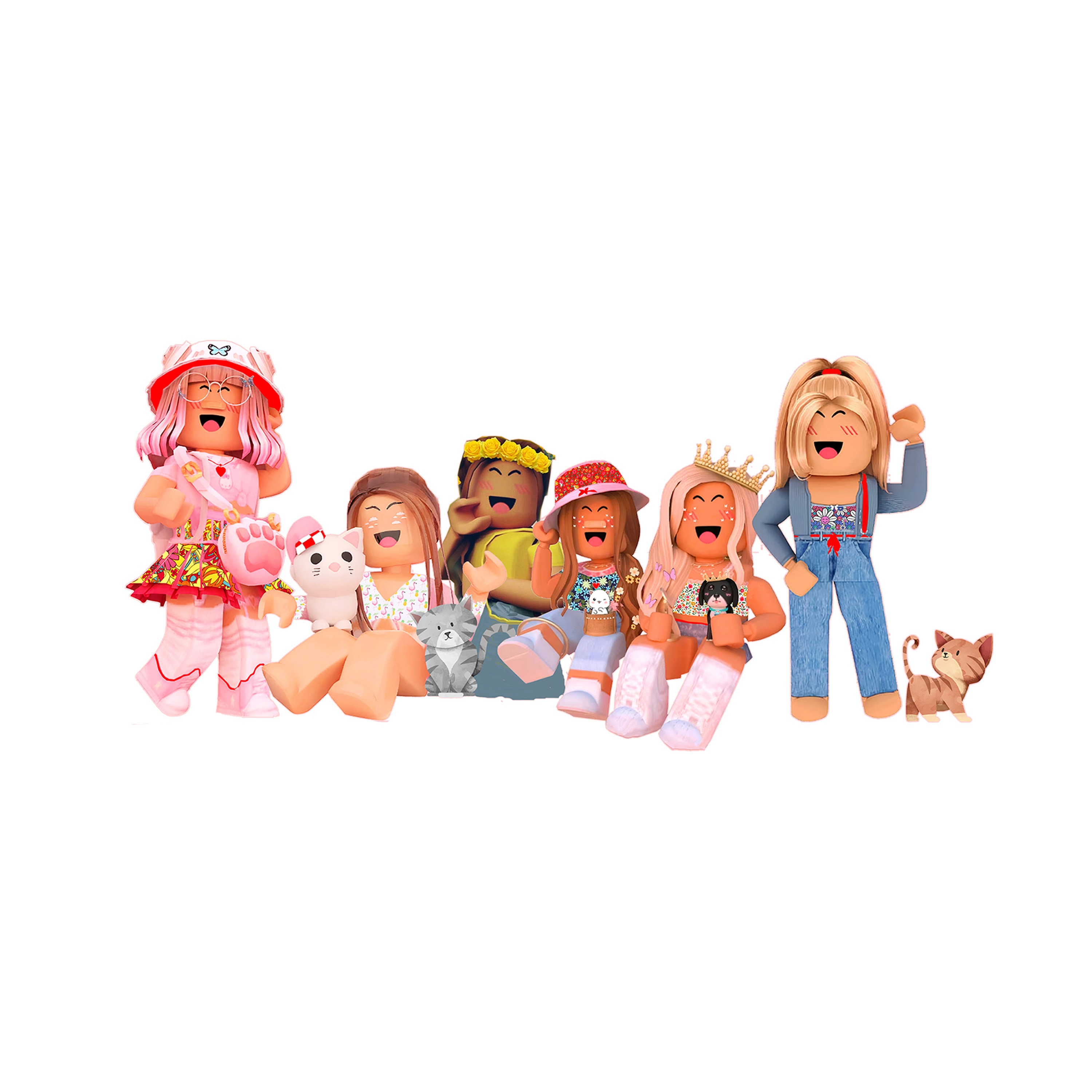 Roblox Girls Svg Roblox Friends Png svg Roblox Tumbler 