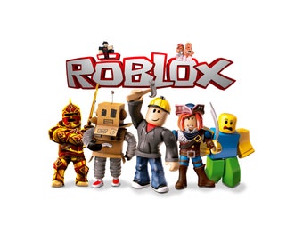 Roblox PNG SVG Bundle: Birthday Designs, Clipart Graphics