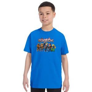Roblox T-Shirt, 2025 Roblox Jungen-T-Shirt, Roblox Jugend-T-Shirt, Roblox Geburtstagsgeschenk, Roblox Geburtstags-T-Shirt, Roblox-Liebhaber-T-Shirt Kinder T-Shirt