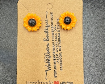 Aretes Mini Girasol