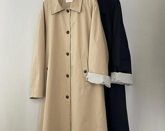 Timeless Long Trench Coat - Etsy