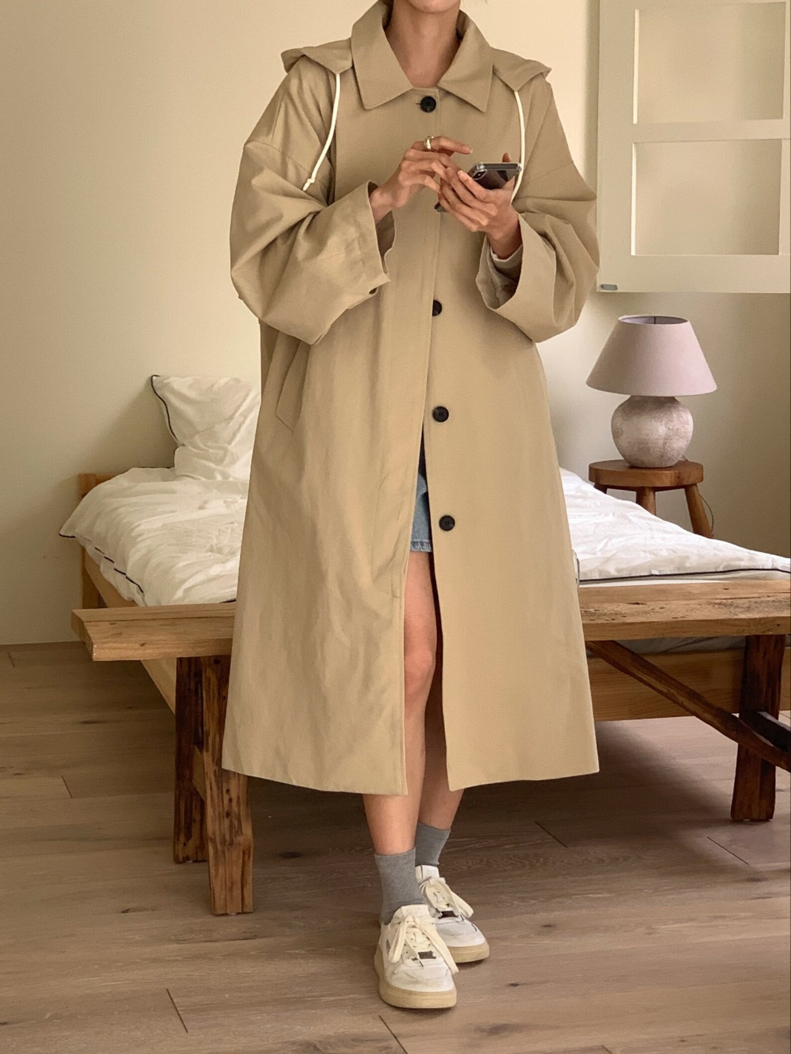 Women's Winter Trench Coat | Long
