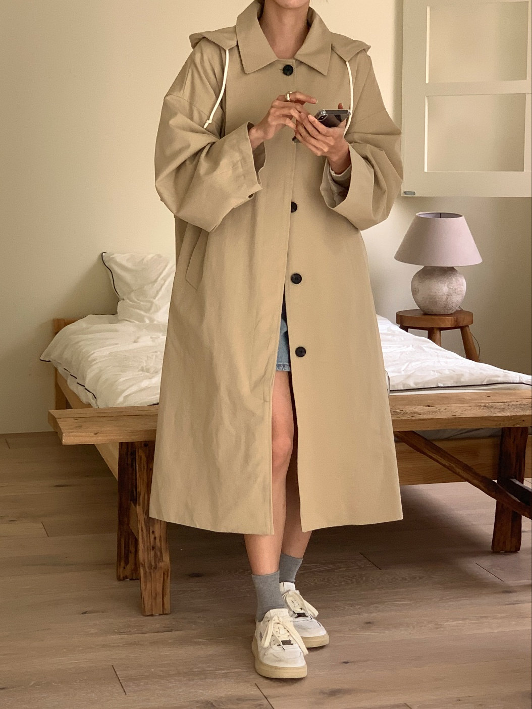 Taupe Trench Coat - Etsy