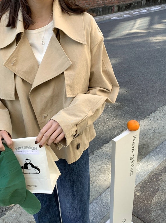 Belted Short Trench Coat | Karen Millen