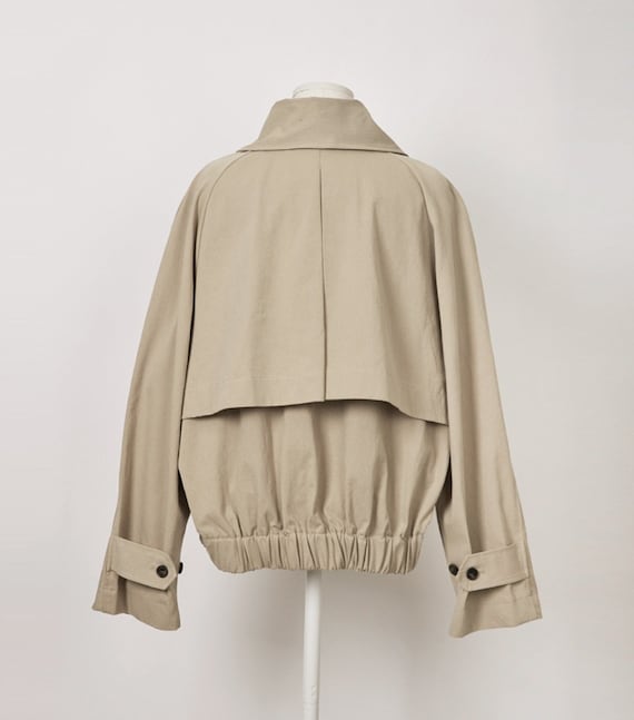 タイムセール　完売Lサイズ　2024AW Short Trench Jacket タイムセール 完売Lサイズ 2024AW Short Trench Jacket