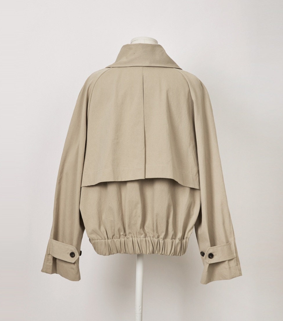 Short Trench Jacket - Etsy
