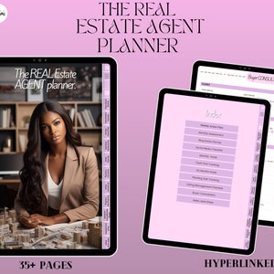 Real Estate Agent digital Planner, Realtor Planner, Canva Real Estate Agent Planner, Digital Planner For Realtors, goodnotes planner, ipad