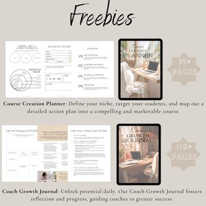 800+ Course Creator Template Bundle, Course Workbook, Course Creator Canva, Course Creator Bundle, Lead Magnet, Slide deck,Done For You, image 10