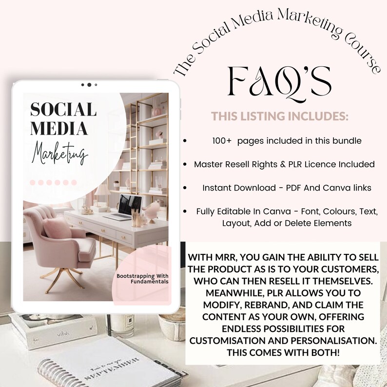 Master Resell Rights, Social Media Marketing Guide Course to Resell ...