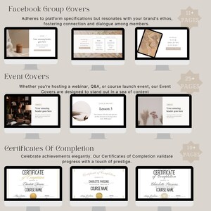 800+ Course Creator Template Bundle, Course Workbook, Course Creator Canva, Course Creator Bundle, Lead Magnet, Slide deck,Done For You, image 9