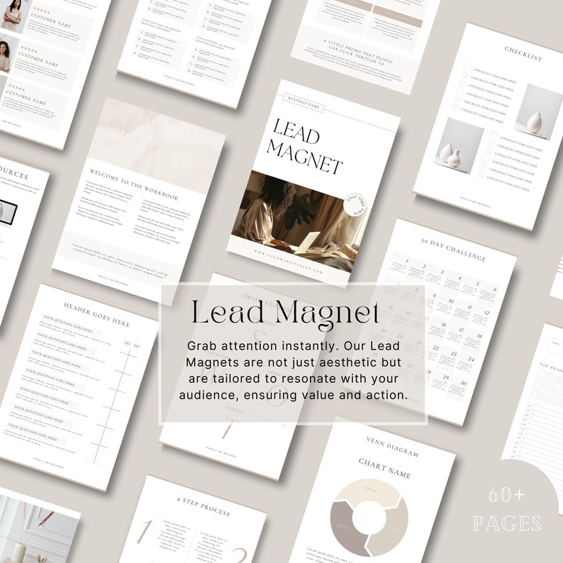 800+ Course Creator Template Bundle, Course Workbook, Course Creator Canva, Course Creator Bundle, Lead Magnet, Slide deck,Done For You, image 8