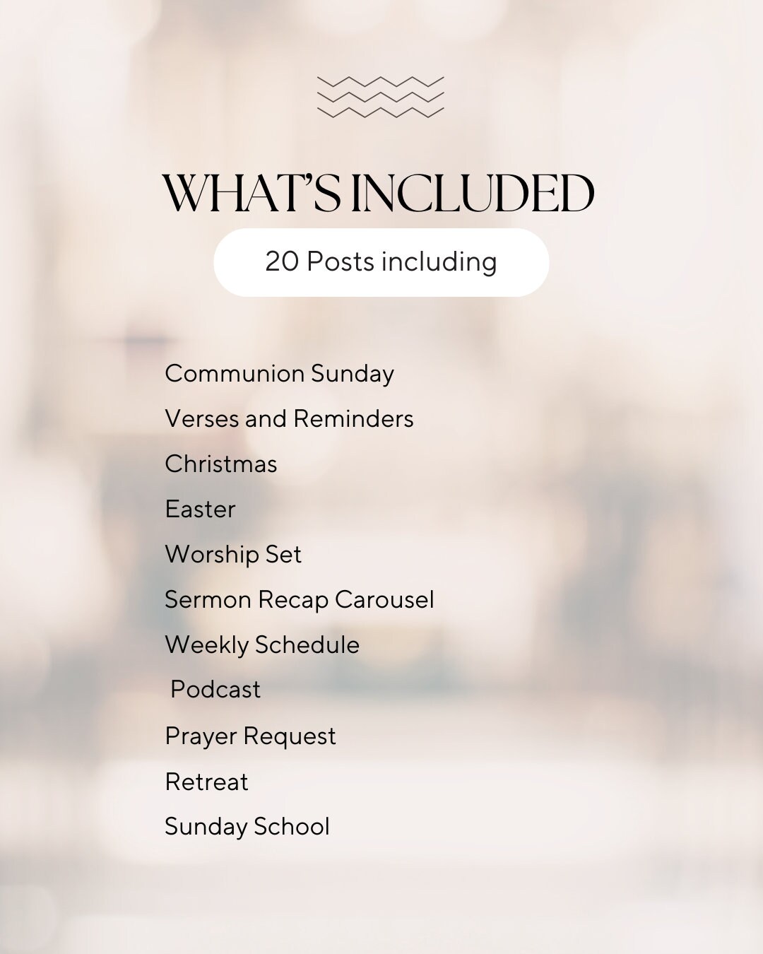 Church Marketing Canva Template Bundle | Over 20 Graphics for Your ...
