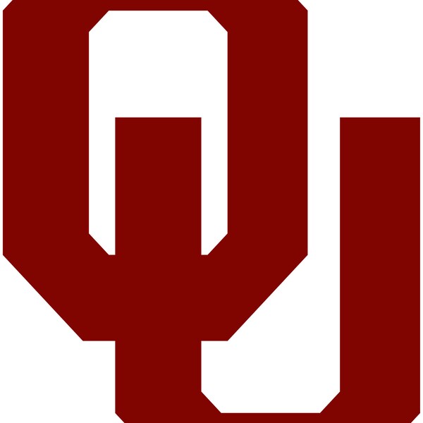 Oklahoma Sooners OU Logo Sticker /  Vinyl Decal / 10 Sizes!! Free Shipping!