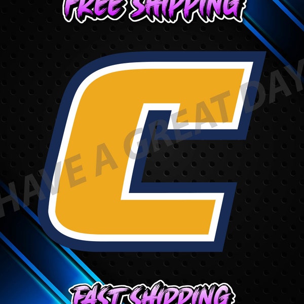 Chattanooga Mocs Logo Sticker /  Vinyl Decal / 10 Sizes!! Free Shipping!