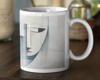 Cubist Art Ceramic Coffee Mug - 11oz