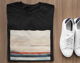 Abstrakte Malerei T-Shirt - Kurzarm - Original Moderne Kunst Druck