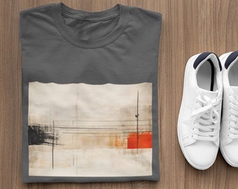 Abstract Painting T-Shirt - Short Sleeve - Original Modern Art Print - Minimalist Tee