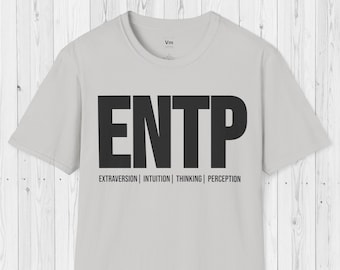ENTP Personality Type Shirt | Short Sleeve Unisex T-shirt | ENTP Gift | Myers-Briggs Personality Types Shirt