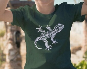 Gecko Kids Shirt | Gecko Kids T-shirt | Lizard Kids Shirt | Animal Lover Gift