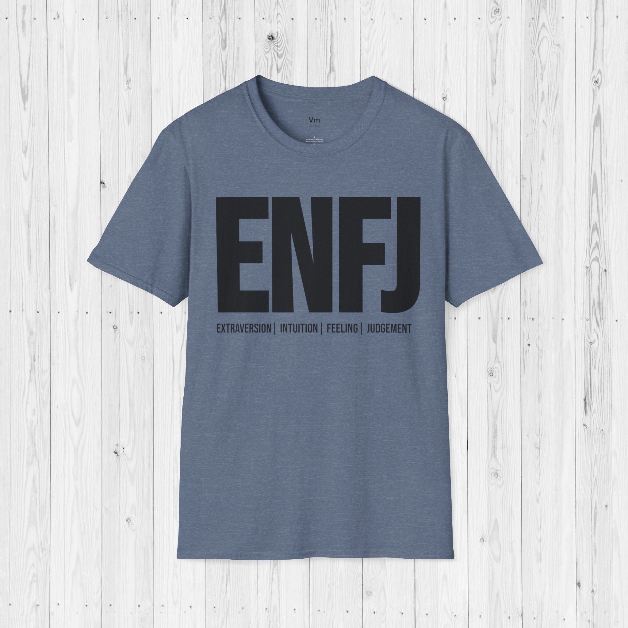 ENFJ Personality Type Shirt | Short Sleeve Unisex T-shirt | ENFJ Gift | Myers-Briggs Personality Types Shirt