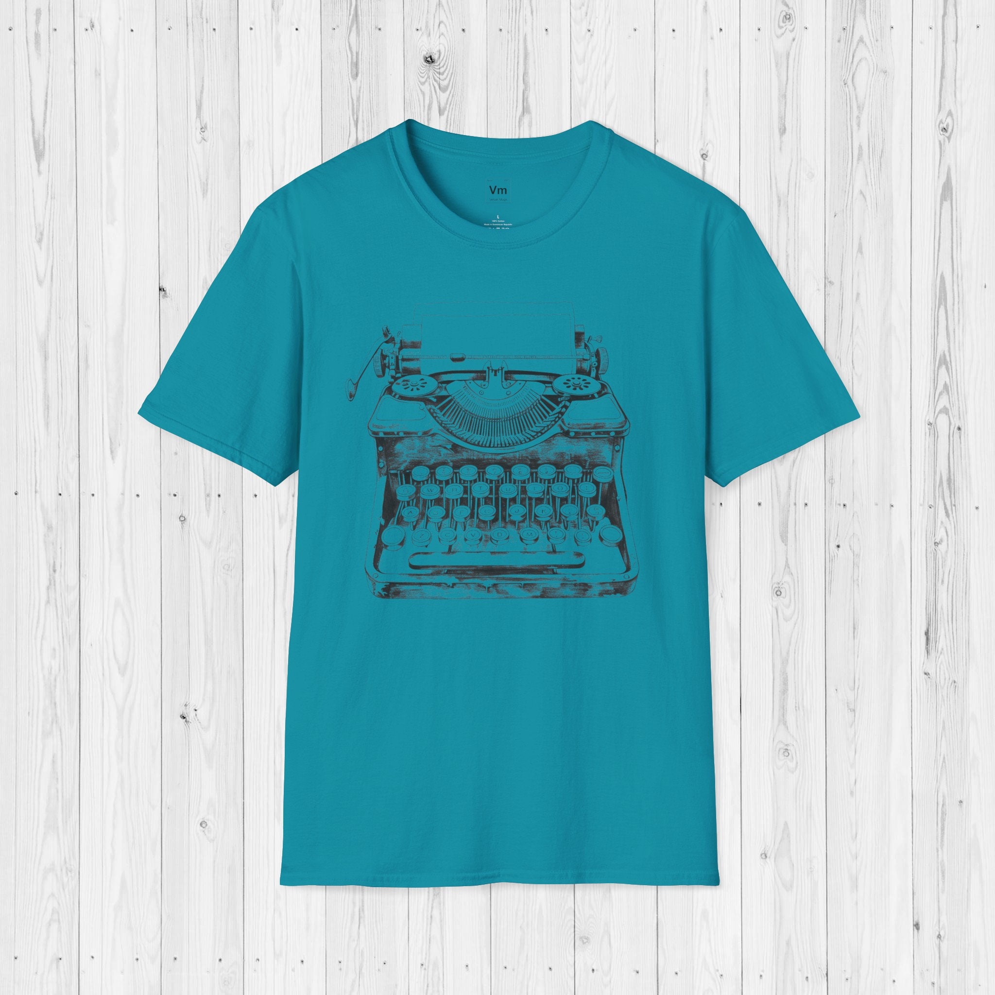 Vintage Typewriter T-shirt | Writer's Shirt - Etsy Vintage Typewriter T-shirt | Writer's Shirt - Etsy