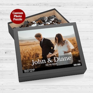 Personalized Jigsaw Puzzle, Valentines Day Gift, Anniversary Gift, Custom Photo Puzzle, Puzzles for Adults , Custom Jigsaw Puzzle
