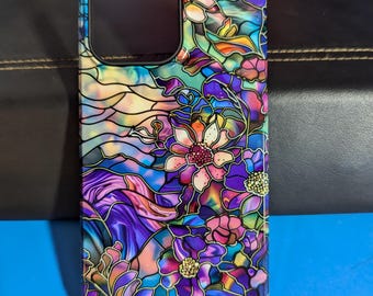Chesty - A SCENE×Chesty Garden Phone Case スマホケース Enchanted Garden Stained Glass Phone Case | iPhone 16 15 14