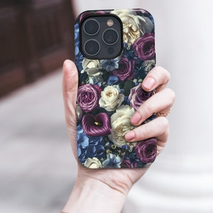 Magsafe Luxurious Floral Array Phone Case : Floral Painting ; Floral Art ; Gift for Her ; Designer ; iPhone, Pixel and Galaxy Models