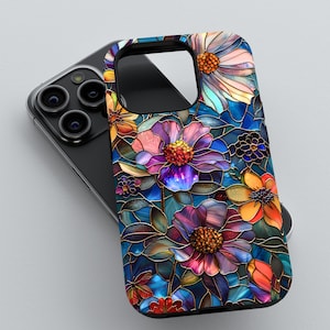 Chesty - A SCENE×Chesty Garden Phone Case スマホケース Enchanted Garden Stained Glass Phone Case | iPhone 16 15 14