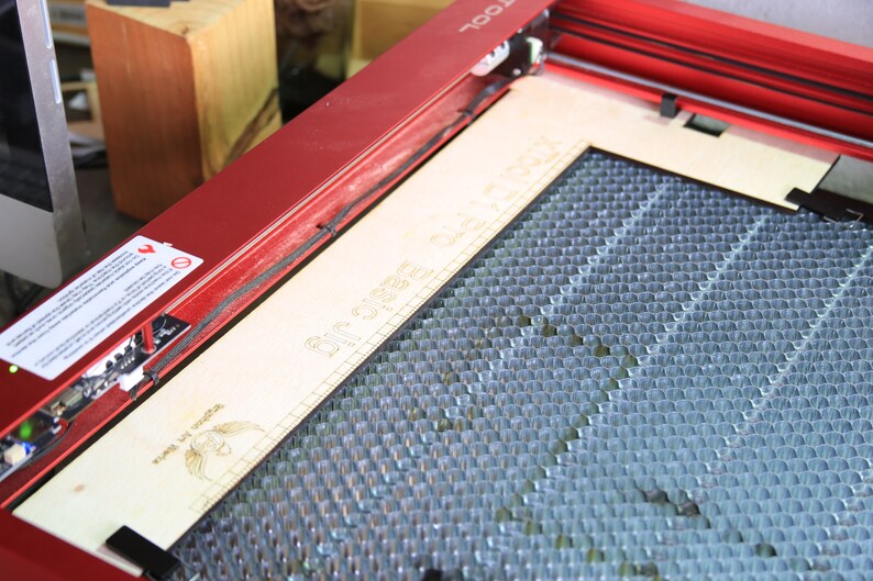 Paquete de archivos de plantilla de escuadrado para grabador láser para xTool D1 Pro, 1 pieza y 2 piezas para proyectos de grabado láser de bricolaje imagen 6