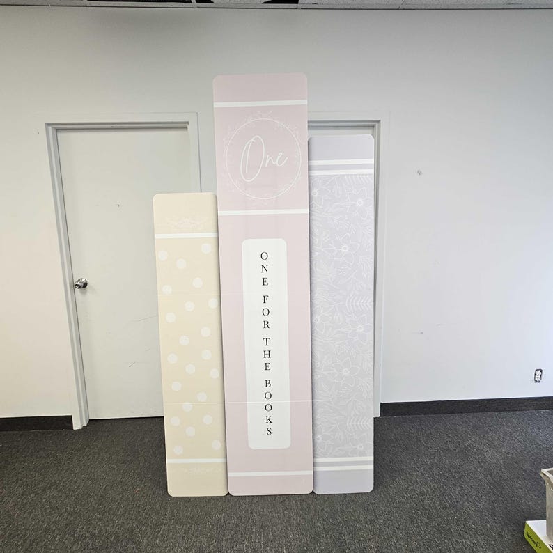 One for the Books Backdrop Book Themed Panel Backdrop With Stands, Book ...