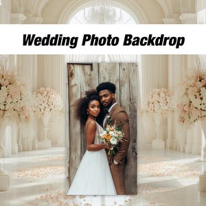Custom photo backdrop photoboard, wedding backdrop, bridal backdrop, Photo Chiara Wall, Photo Arch, Lifesize Photo Backdrop, with stands