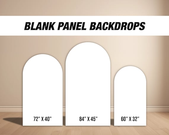 Blank Panel Backdrop Pastel Backdrops with stands, NOT fabric. 4mm coroplast backdrop